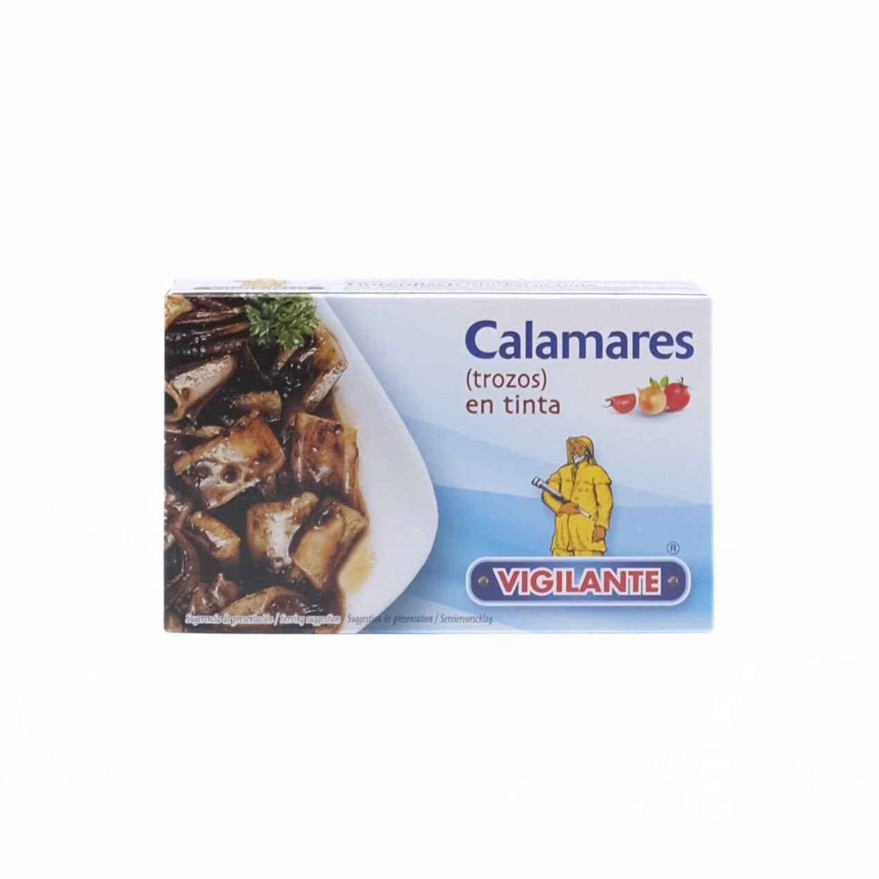 Tintenfischstücke in Tinte Vigilante 115g