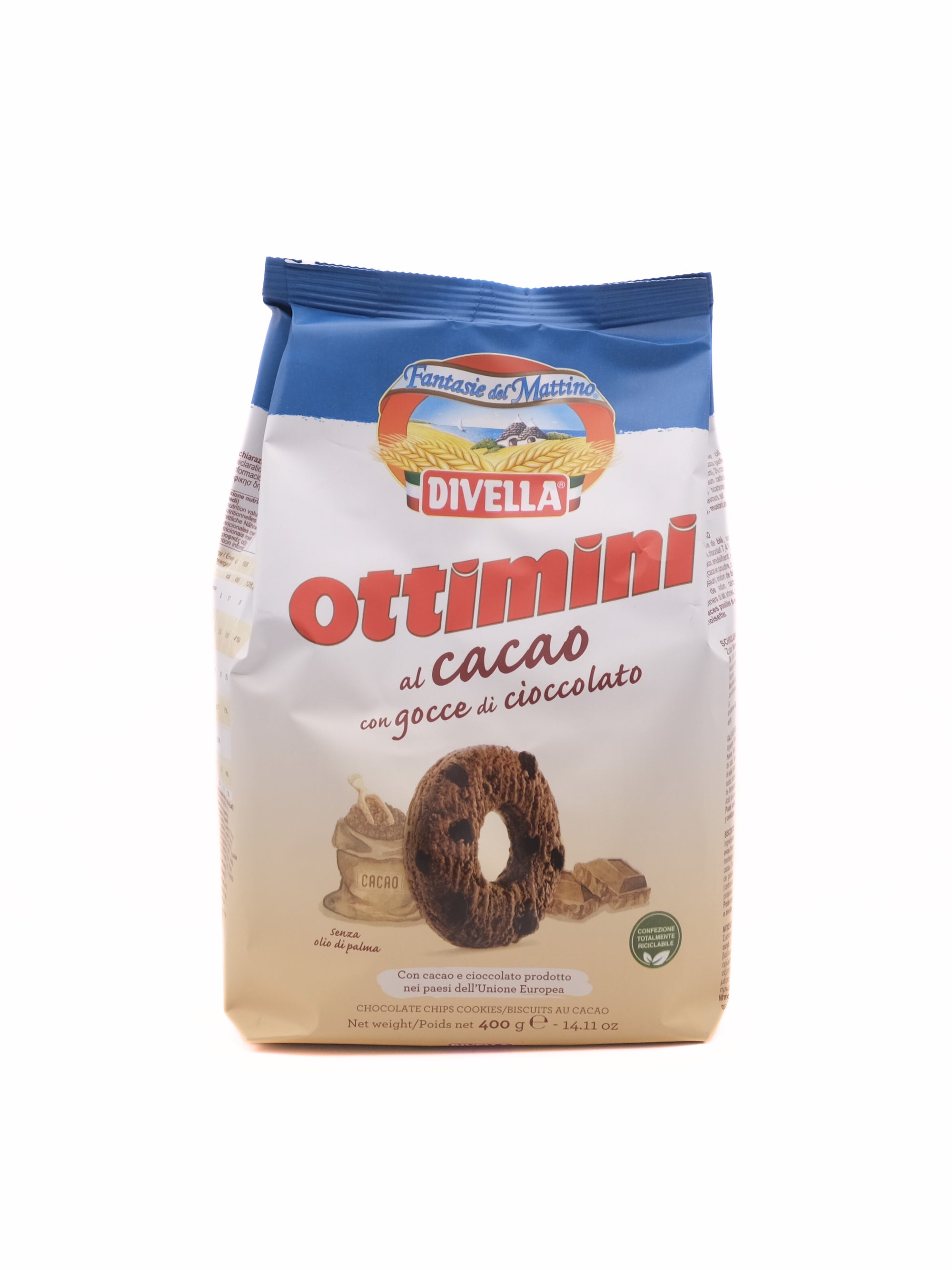 Ottimini al Cacao Divella 400g