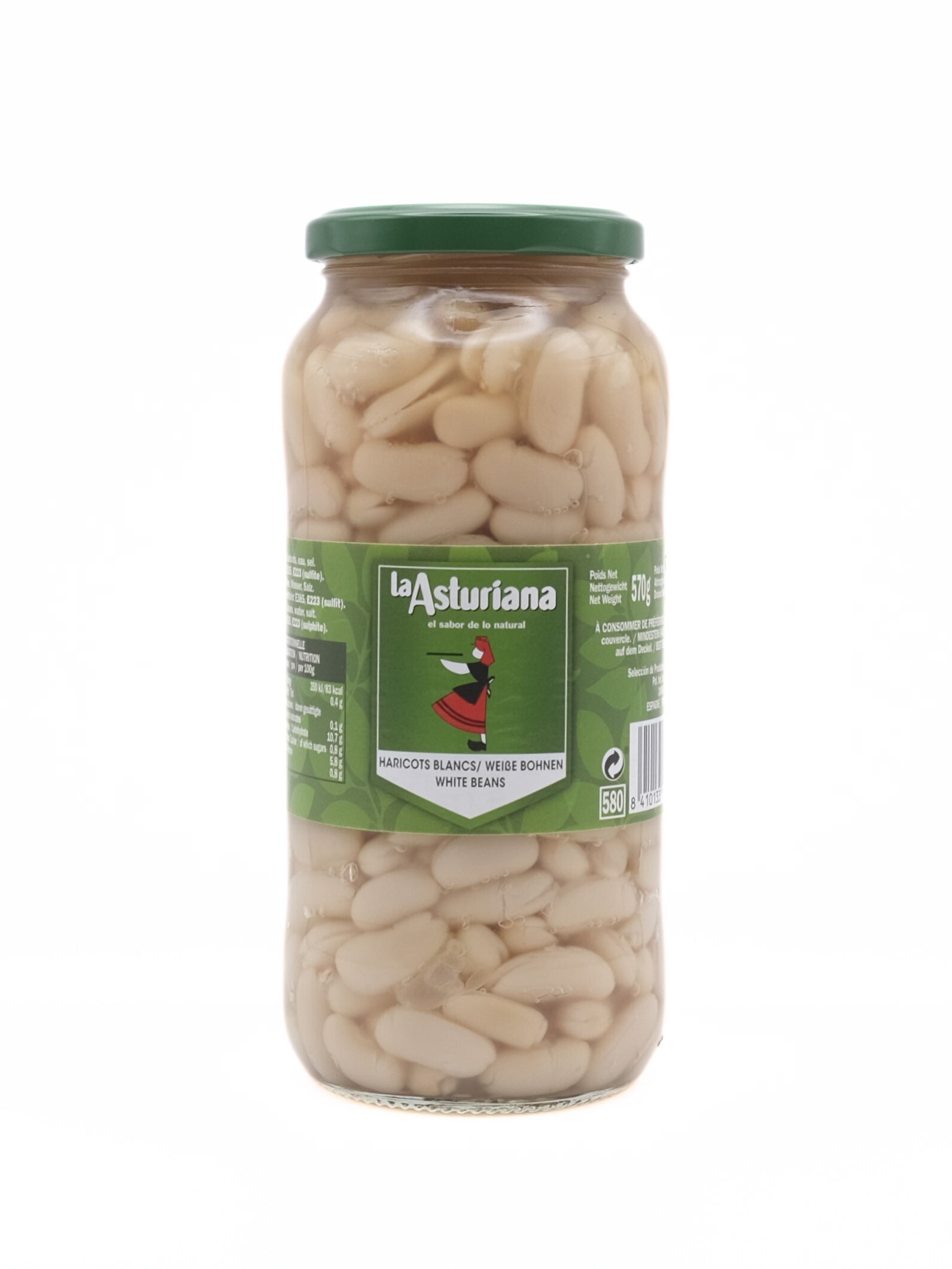 Weiße Bohnen La Asturiana 570g