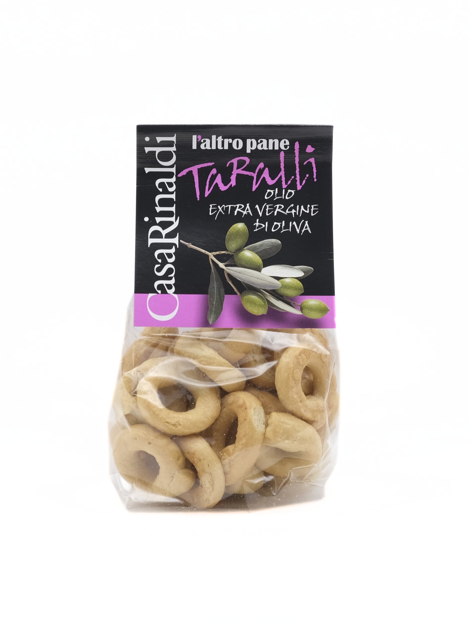 Casa Rinaldi Taralli mit Olivenöl 200g