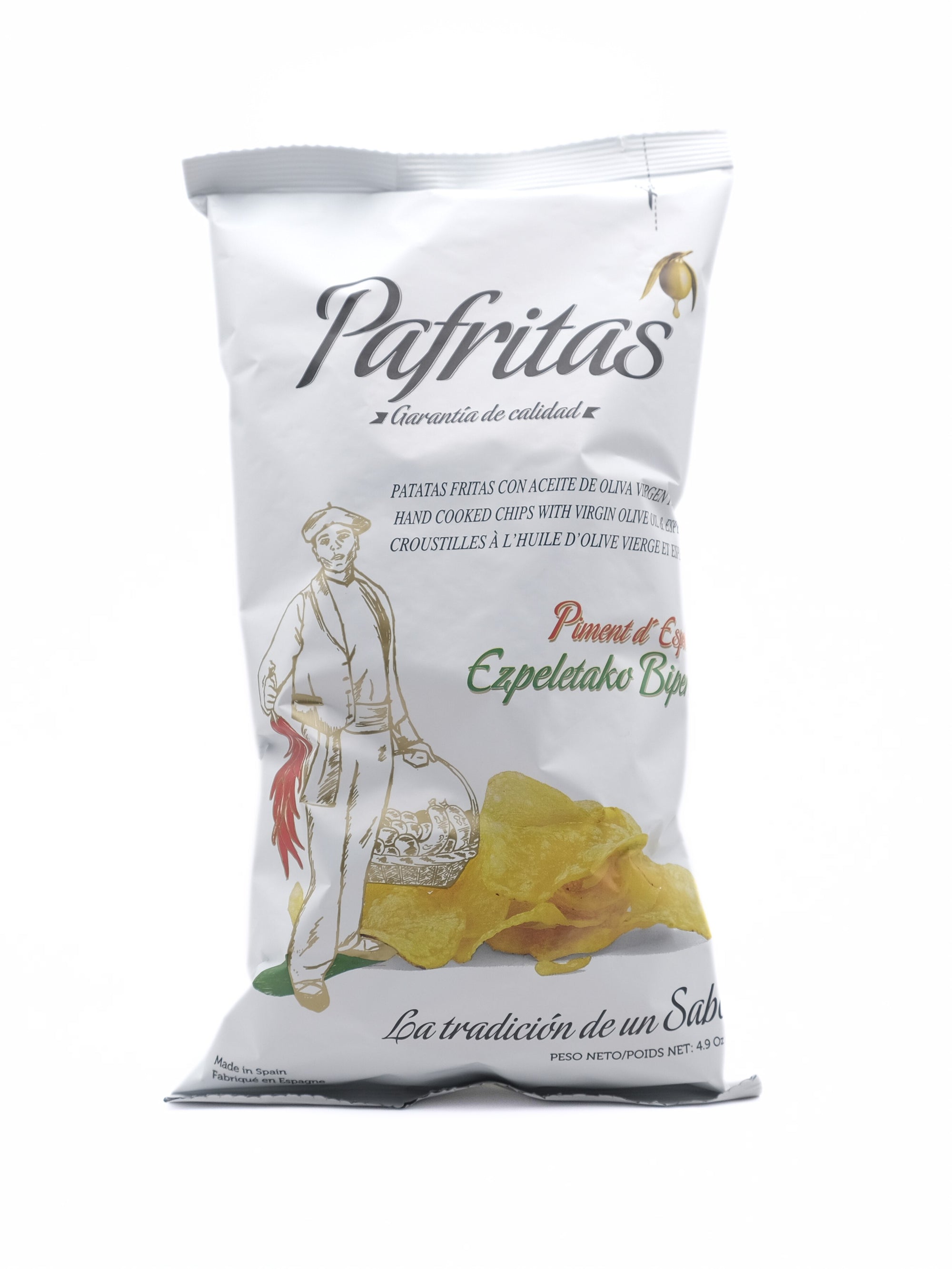 Pafritas Kartoffelchips mit Paprika 140g
