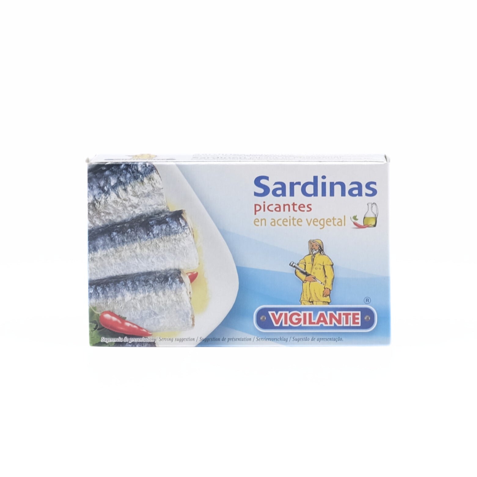 Sardinen pikant in Pflanzenöl 120g