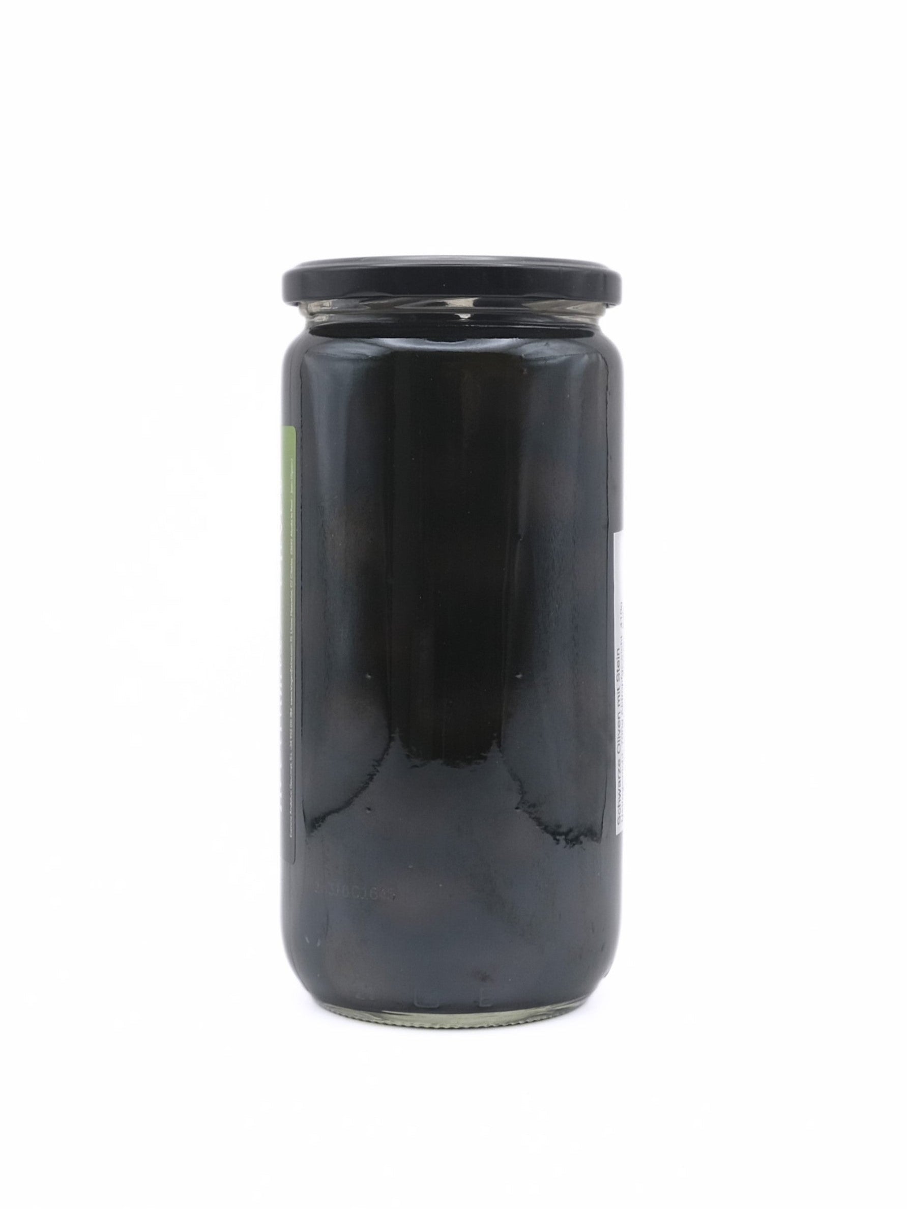 Schwarze Oliven mit Stein 700g