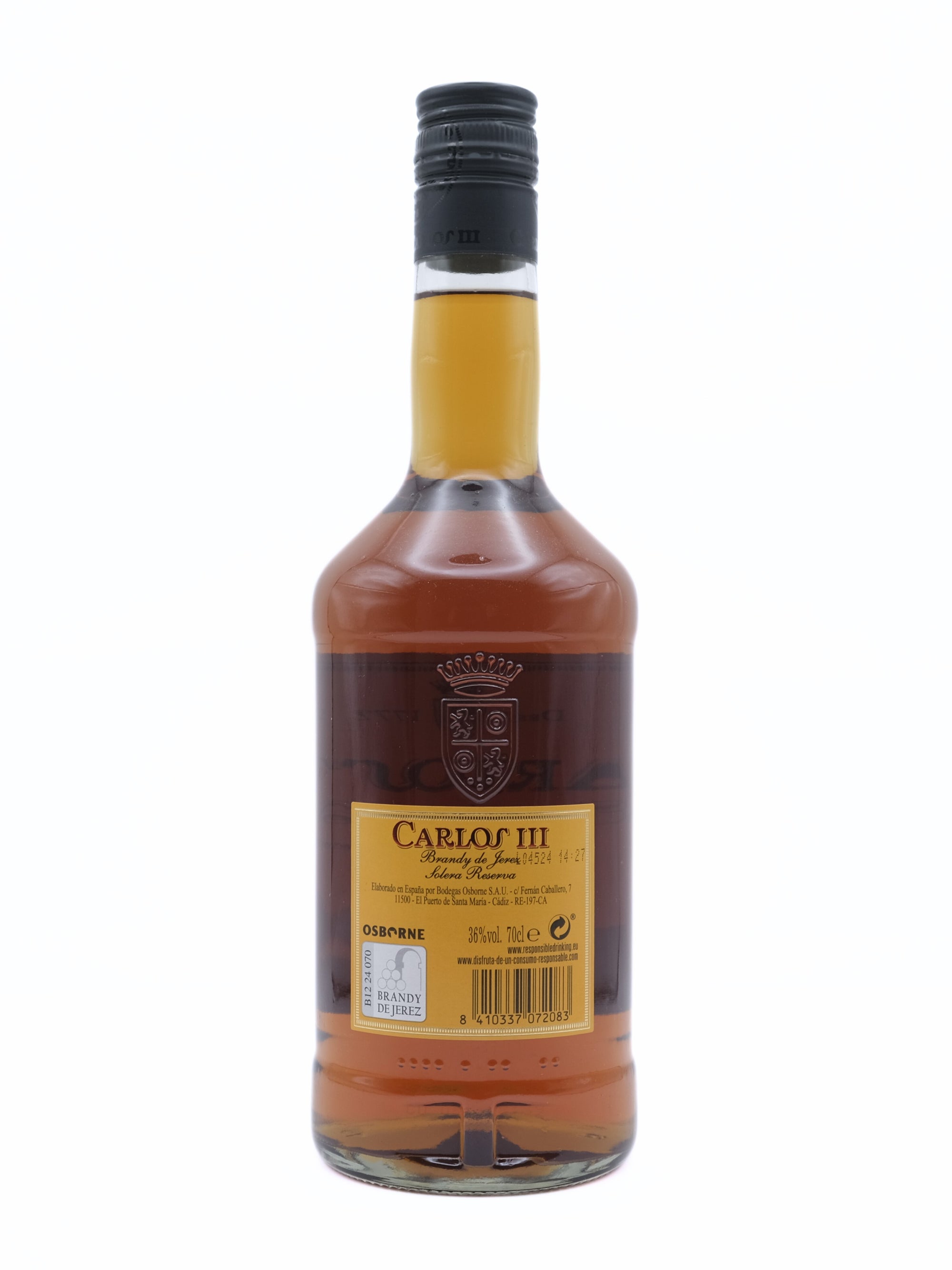 Carlos III Solera Reserva Brandy 0,7 L