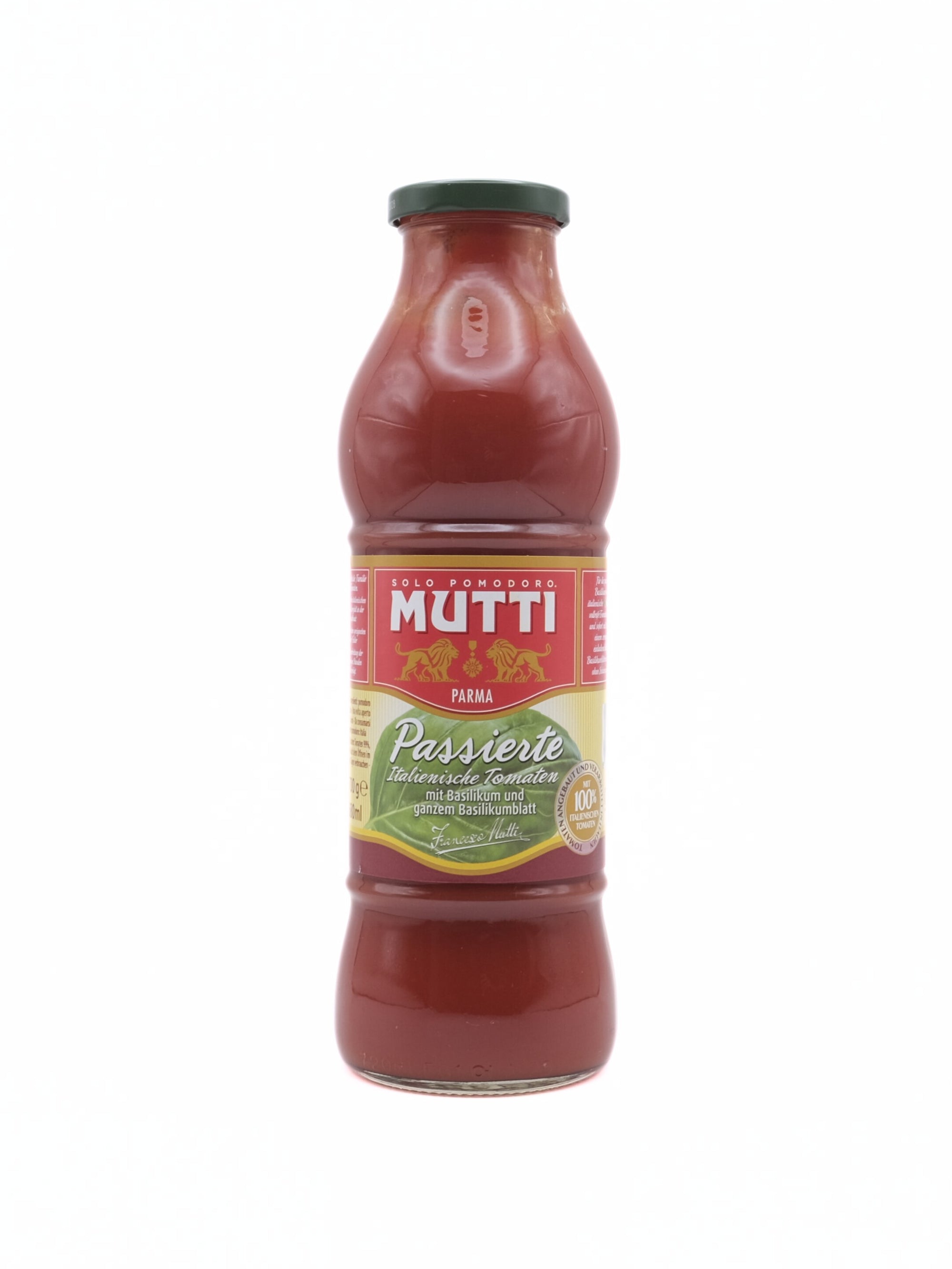 Mutti Passierte Tomaten mit Basilikum 700g