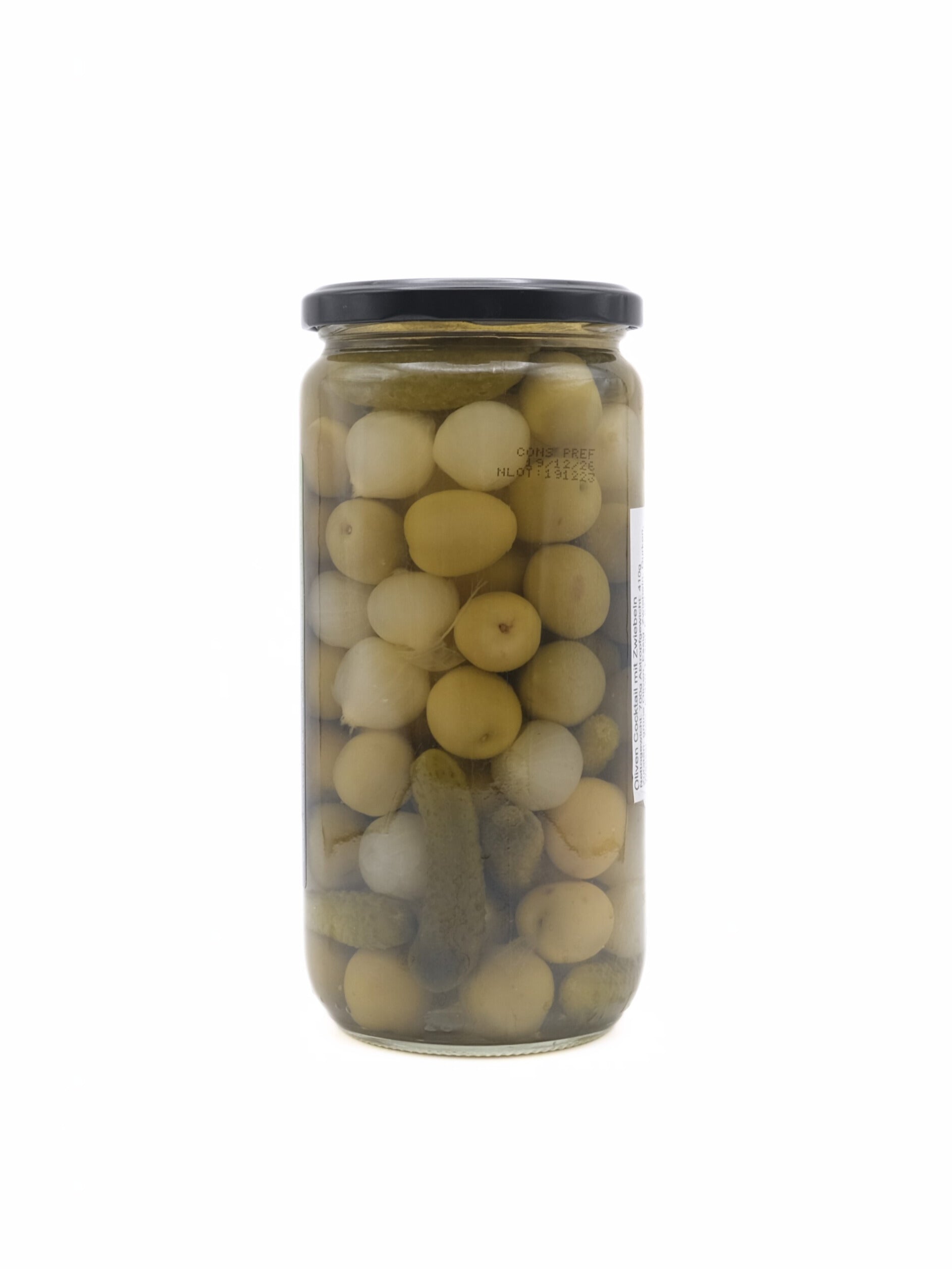 Oliven Cocktail  mit Zwiebeln und Gurken 700g