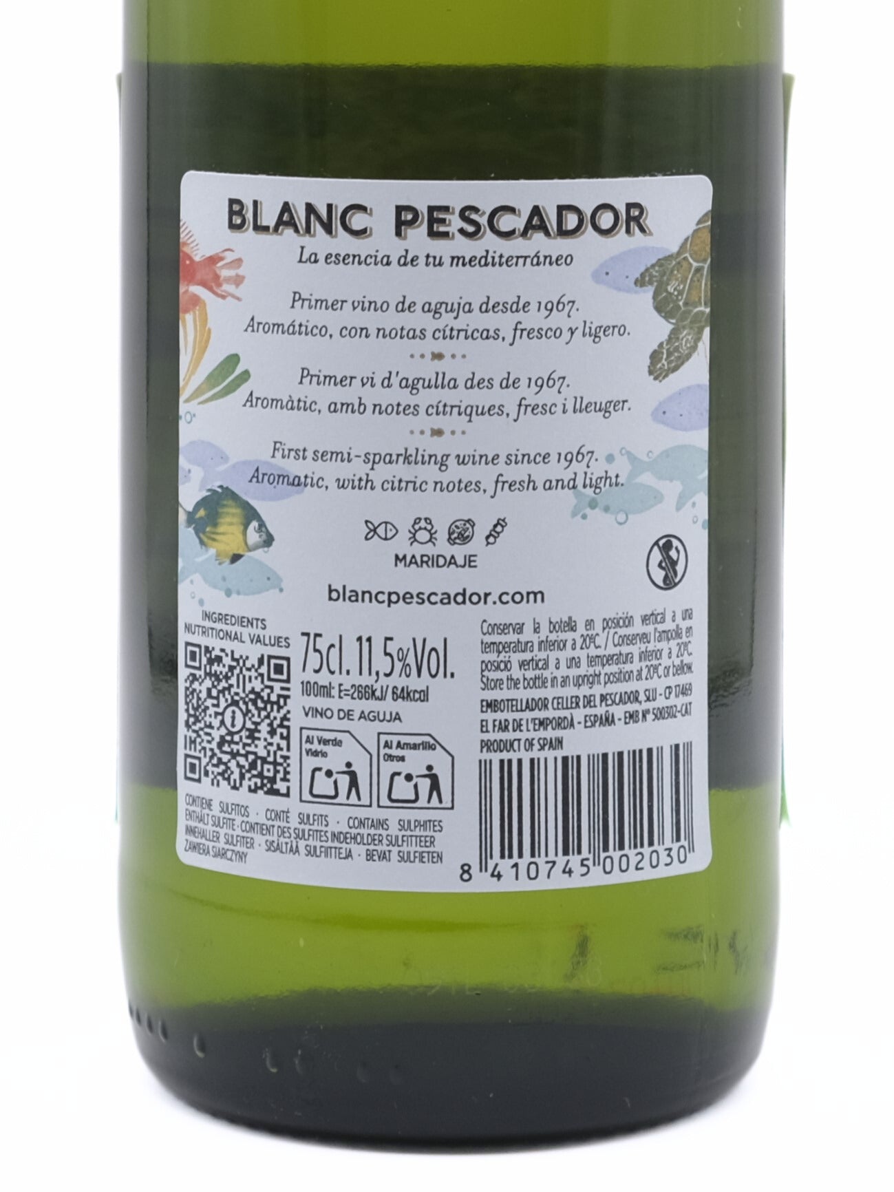 Pescador Blanc Perlwein 0,75L