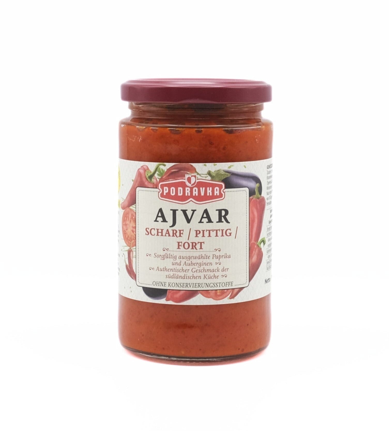 Ajvar scharf Podravka 350g