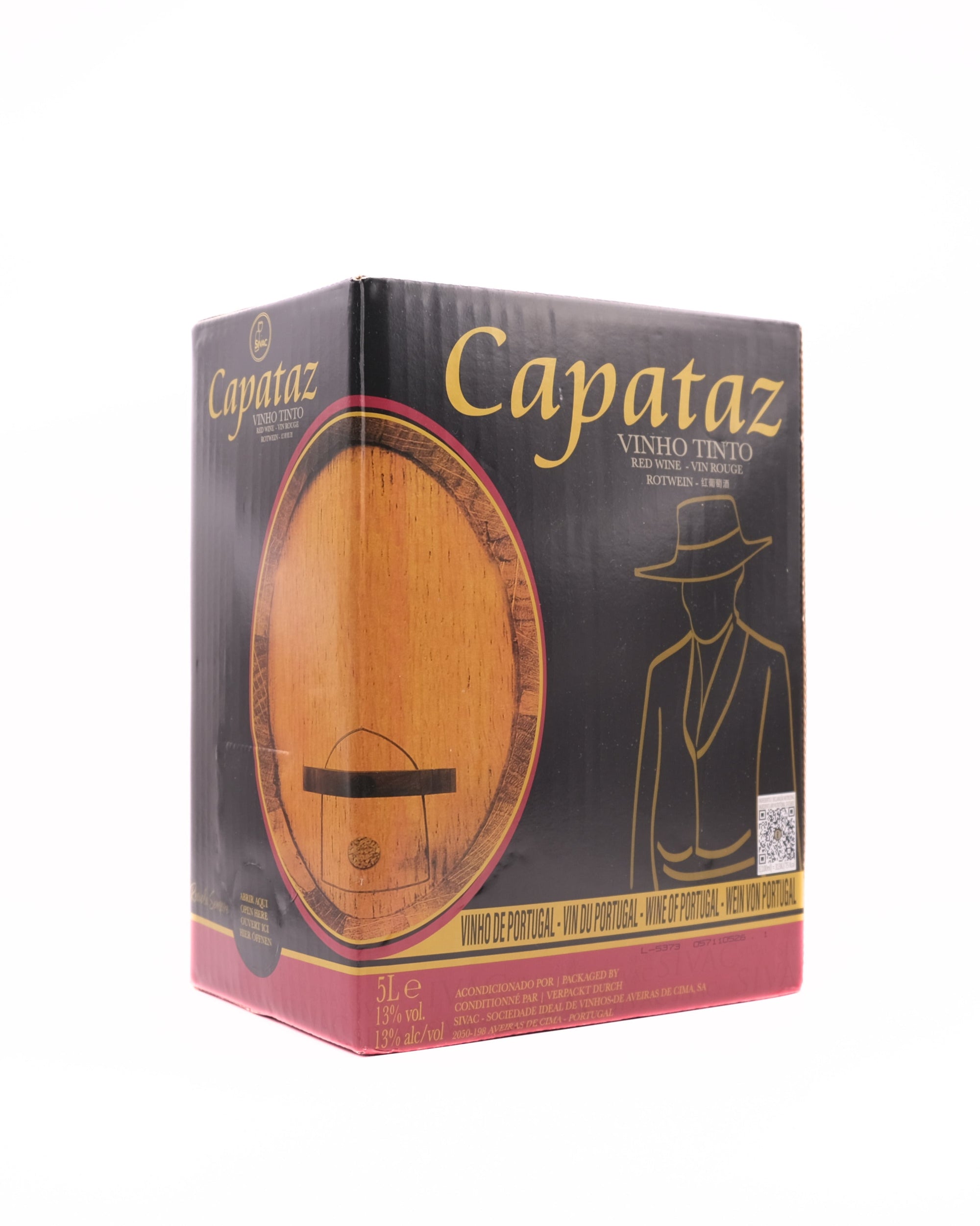 Capataz Rotwein Bag-in-Box 5 L | finolivo
