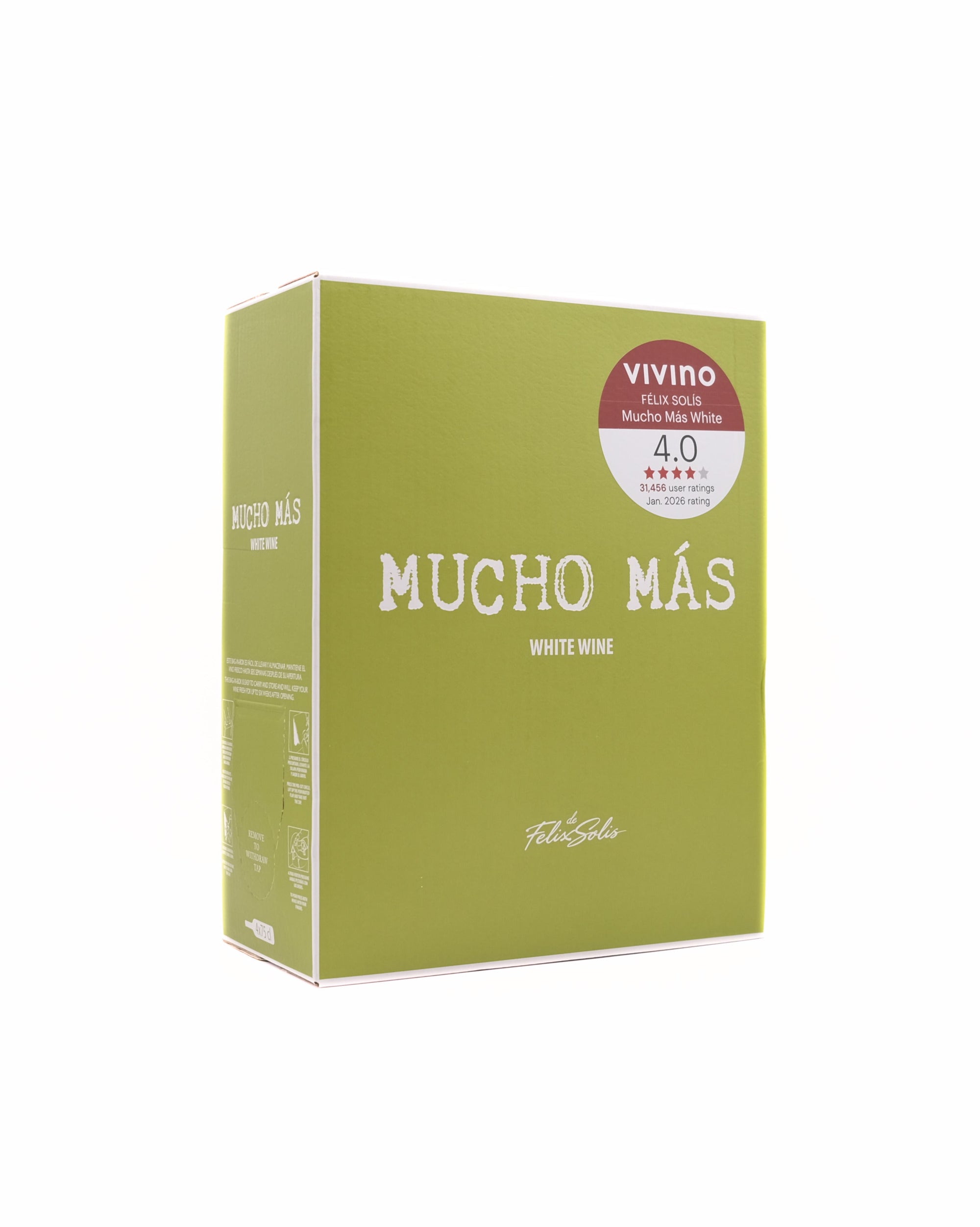 Mucho Más Weißwein Bag-in-Box 3 L | finolivo
