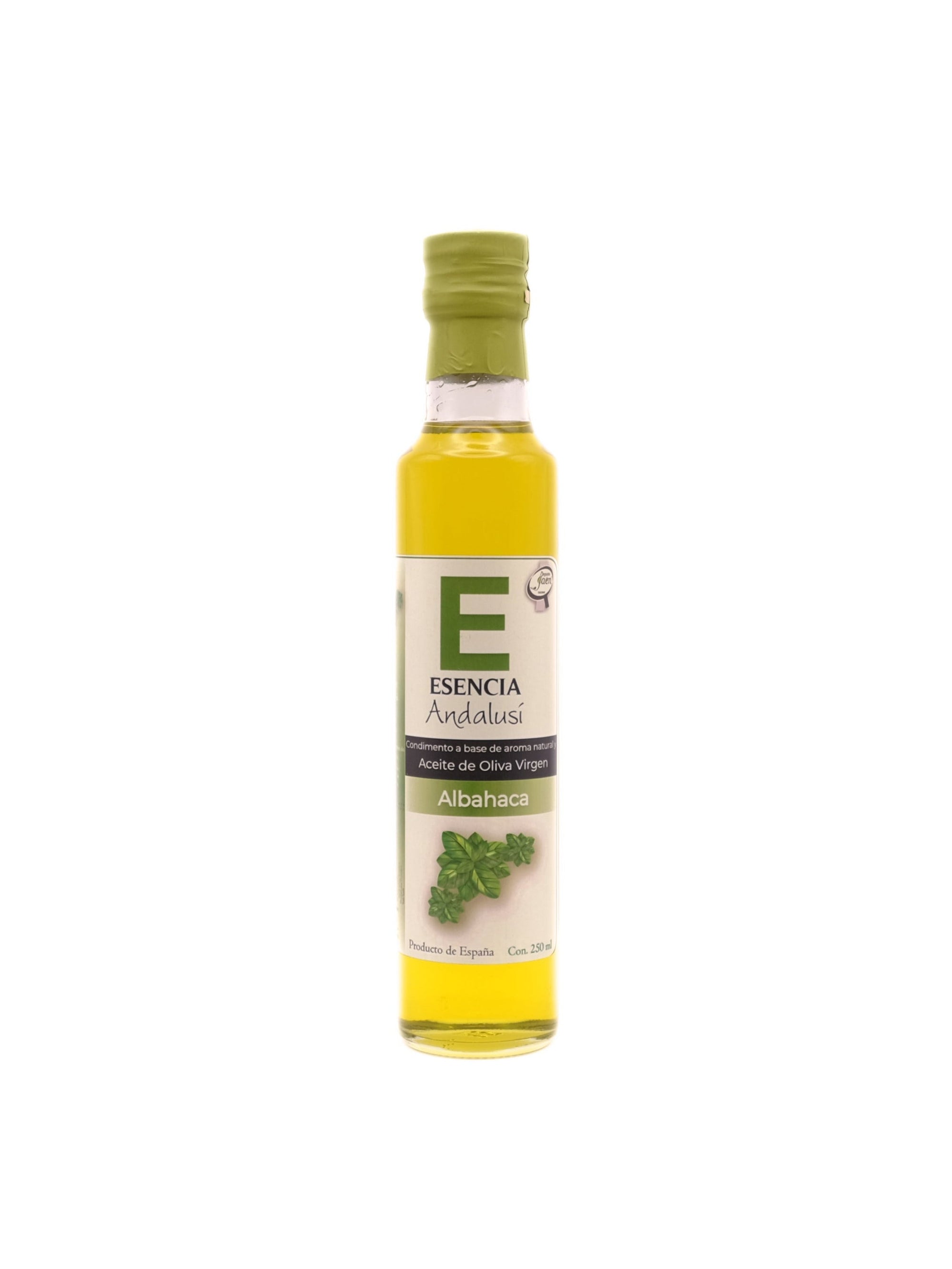 Spanisches Olivenöl mit Basilikum 250 ml – Extra Nativ | Esencia Andalusí | finolivo