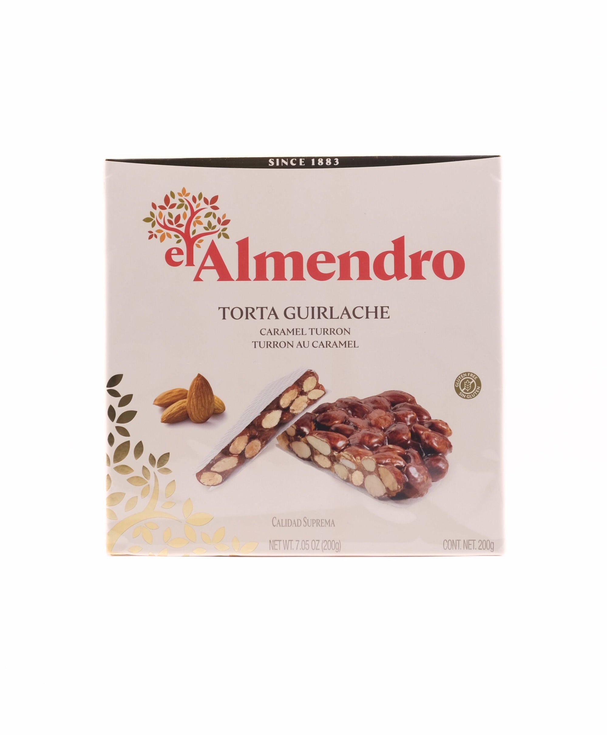 Torta Guirlache Karamell Turrón El Almendro 200g