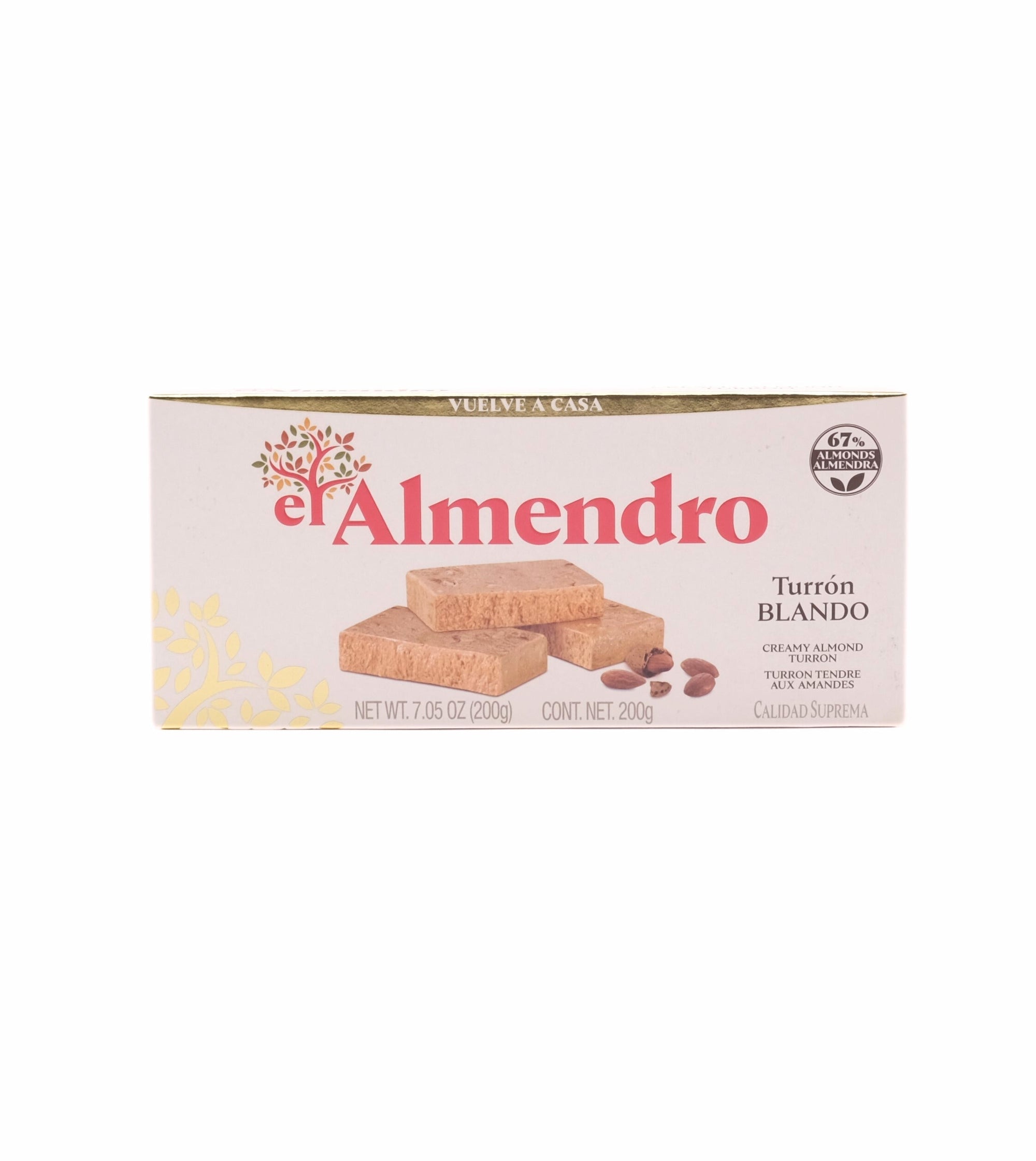 Turrón Blando El Almendro 200g